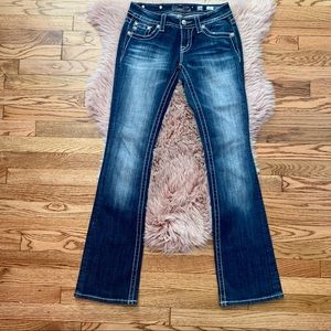 NWOT Miss Me Paisley Bootcut Jeans Size 26